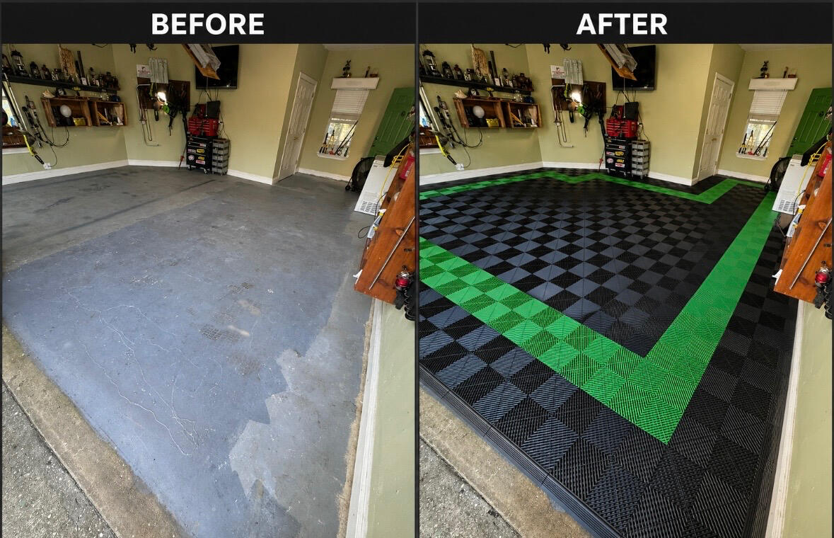 METRIC Modular Flooring logo